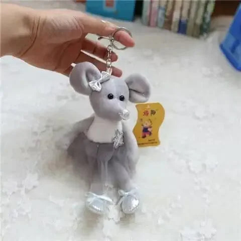 Peluches, adorables souris ballerines, douces et mignonnes,