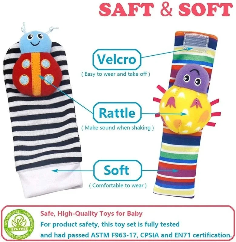 Chaussettes pour bébés et jeunes enfants.