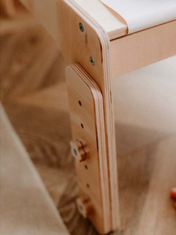 wooden growing chair for kids Petinka